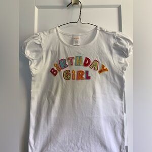 Gymboree 100% Cotton Girls Birthday Girl Shirt